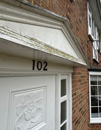 Swain Brothers | Double Glazed Front Door & Canopy